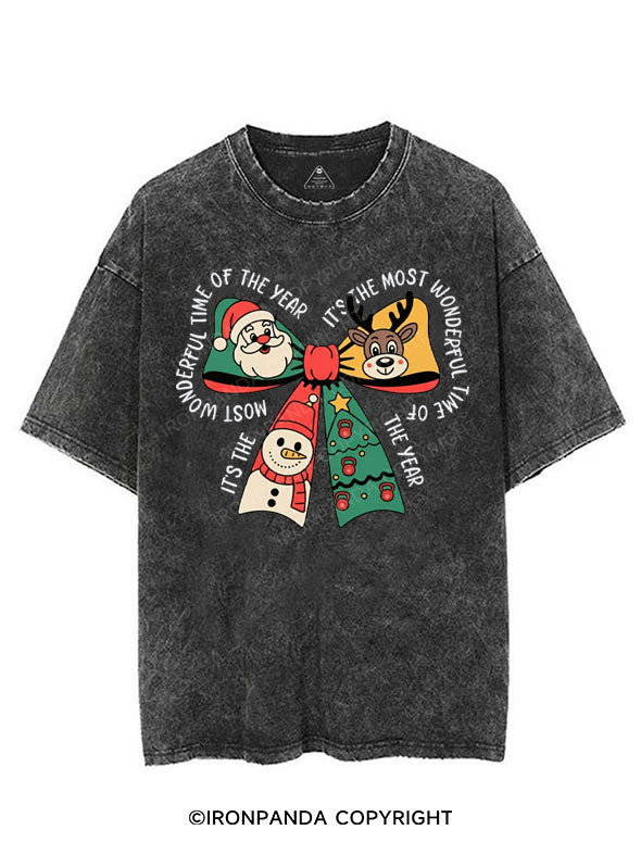 IT'S THE MOST WONDERFUL TIME OF THE YEAR VINTAGE GYM SHIRT