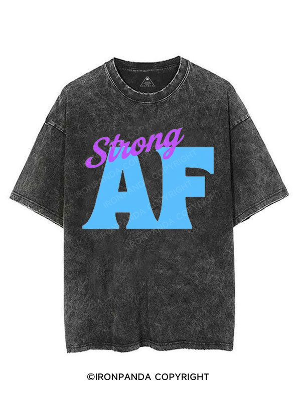 STRONG AF VINTAGE GYM SHIRT