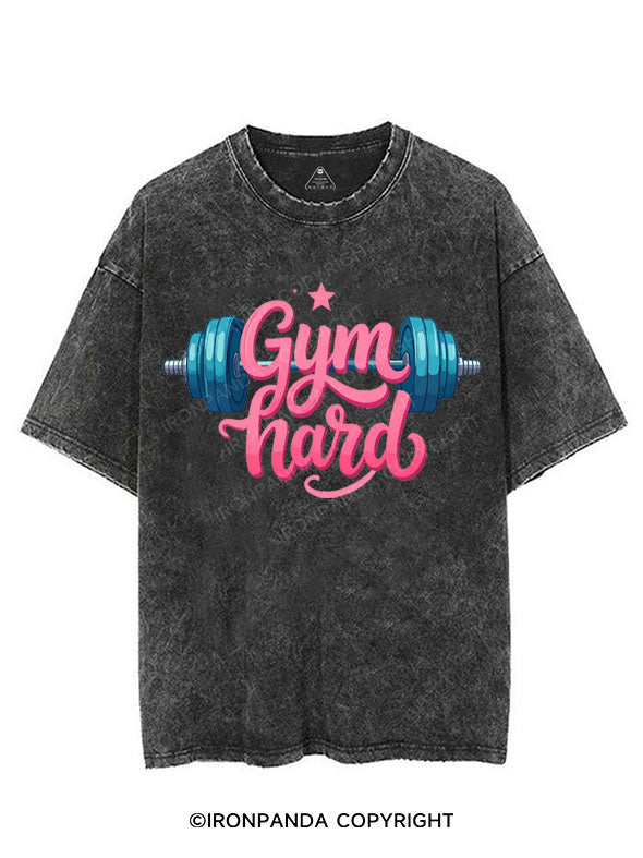 GYM HARD VINTAGE GYM SHIRT