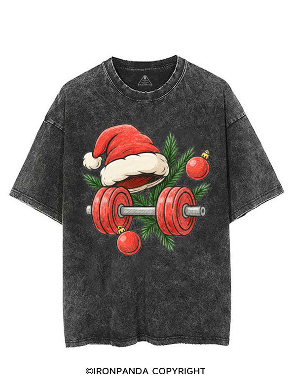 HO HO HO, TIME TO LIFT! VINTAGE GYM SHIRT