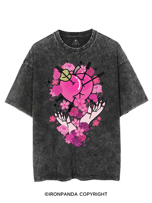 PEACHY VIBES VINTAGE GYM SHIRT