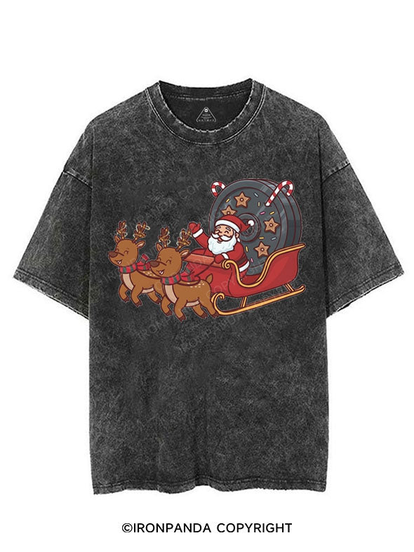 FIT-MAS SLEIGH RIDE VINTAGE GYM SHIRT