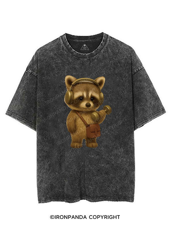 RACCOON RHYTHM REPS VINTAGE GYM SHIRT
