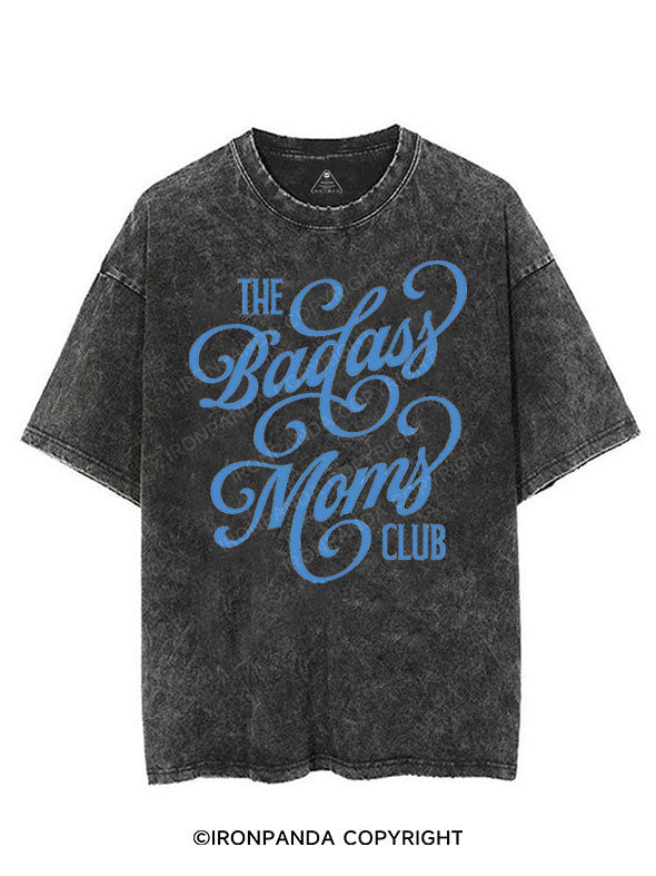 THE BADASS MOMS CLUB VINTAGE GYM SHIRT