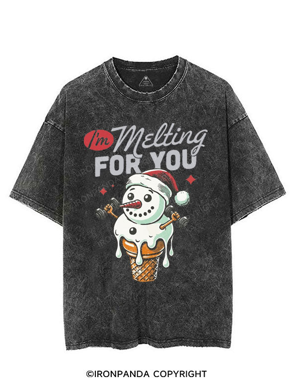 I'M MELTING FOR YOU VINTAGE GYM SHIRT
