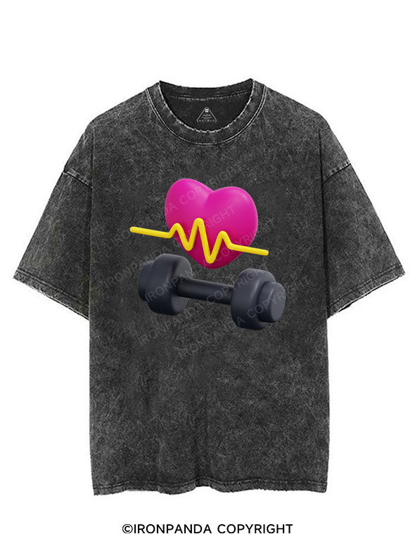 RHYTHM STRENGTH VINTAGE GYM SHIRT