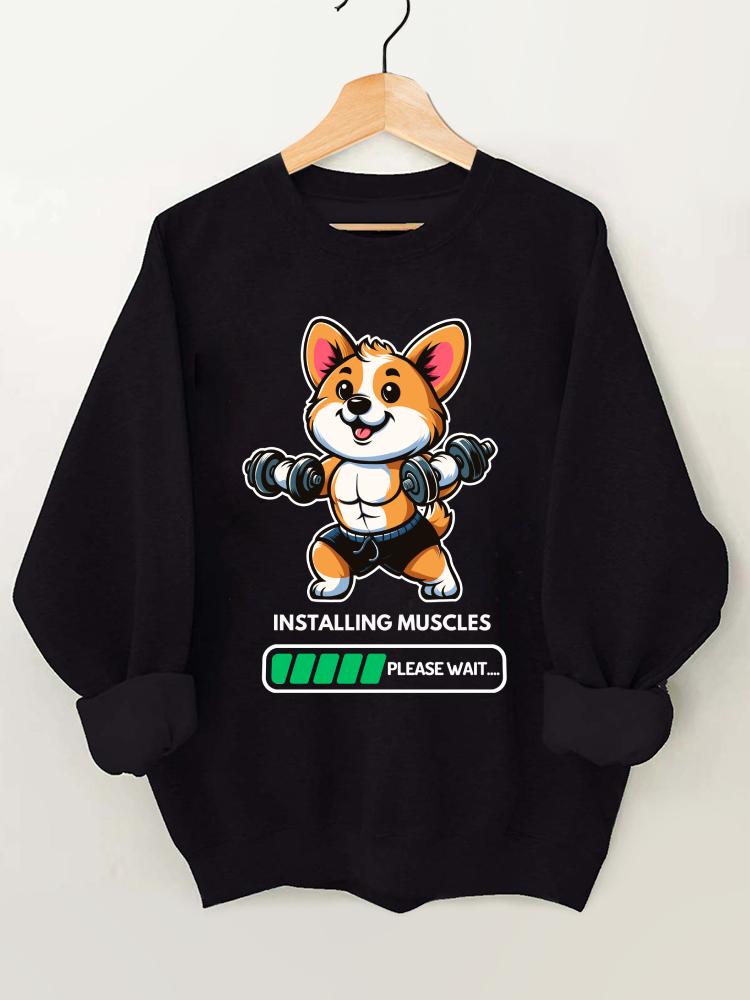 Lift Heavy Pet Dogs Gym Sweatshirt