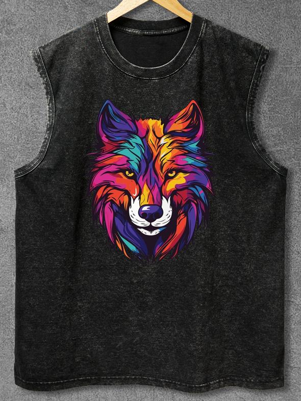 WOLF Washed Gym Tank