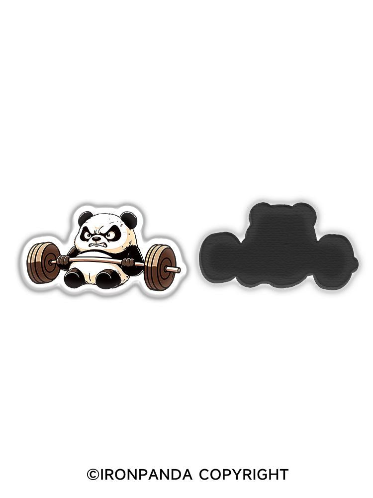 IronPanda muscles in progress Fridge Magnet