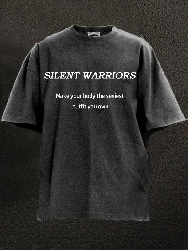 Make Your Body The Sexiest Outfit You Own Washed Gym Shirt