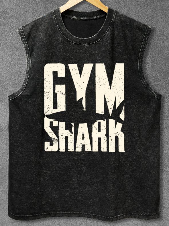 GYM SHARK Washed Gym Tank