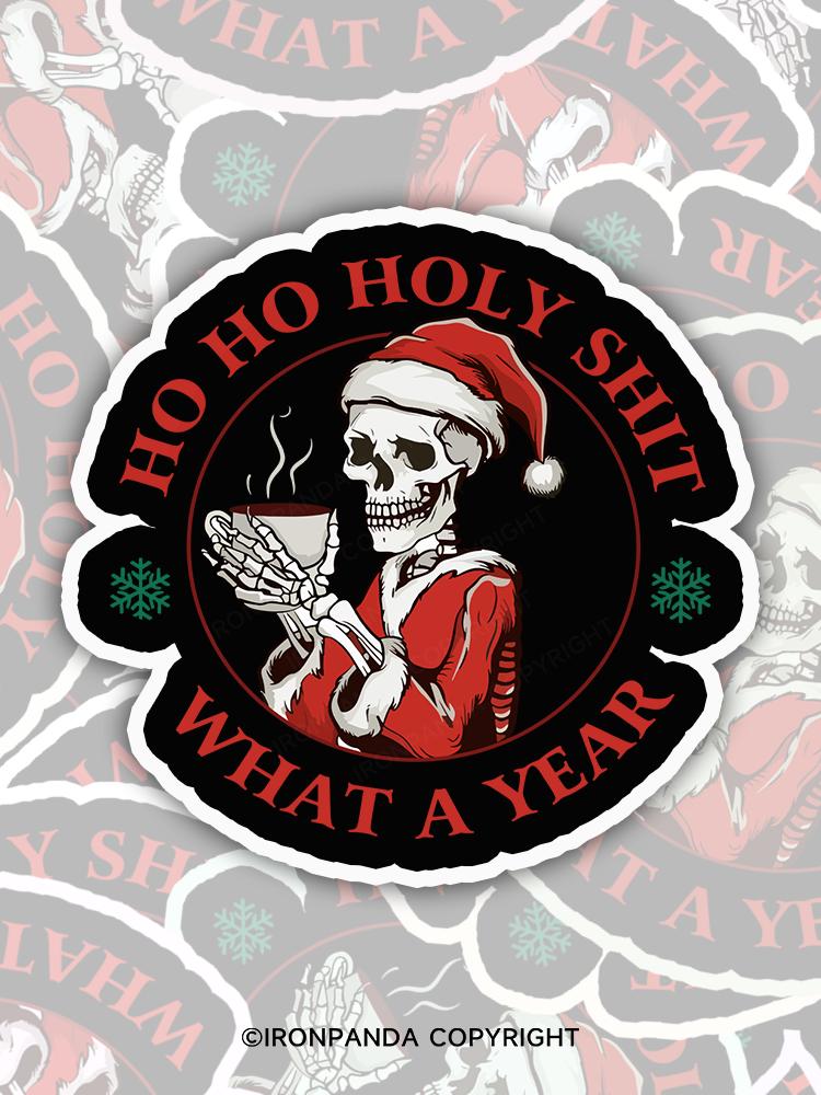 IronPanda ho ho holy shit what a year Sticker