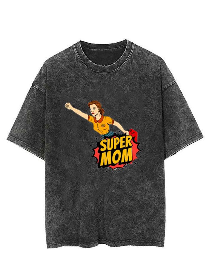 super mom Vintage Gym Shirt