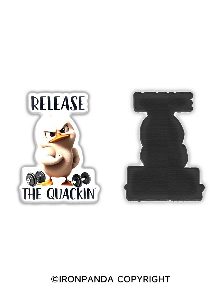 IronPanda DUCK YOU MOTHERDUCKER Fridge Magnet