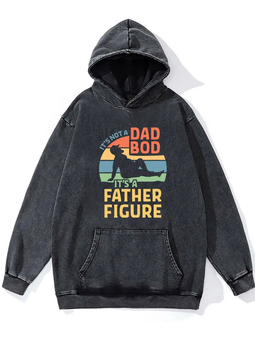 DAD BOD FATHER FIGURE Washed Gym Hoodie