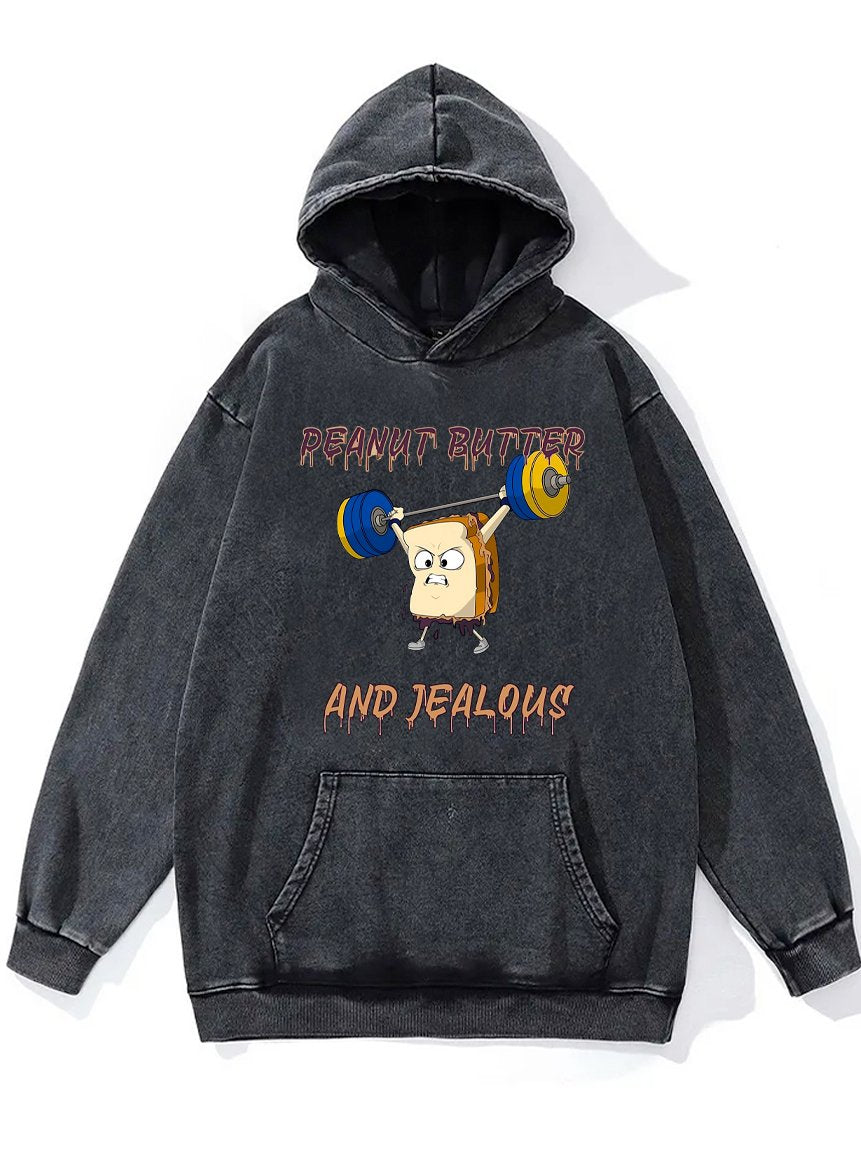 PEANUT BUTTER AND JEALOUS Washed Gym Hoodie