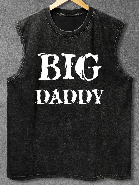 BIG DADDY Washed Gym Tank
