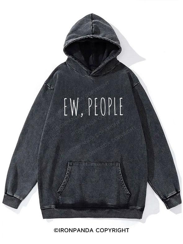ew people Washed Gym Hoodie