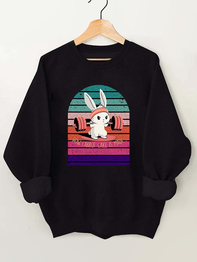 HOW CARROT CAKE IS MADE Gym Sweatshirt