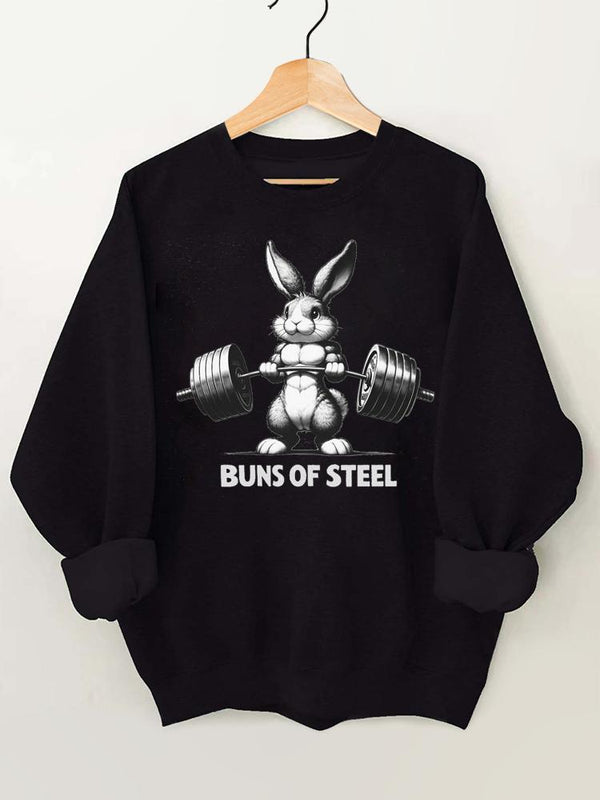 Buns of Steel Gym Sweatshirt
