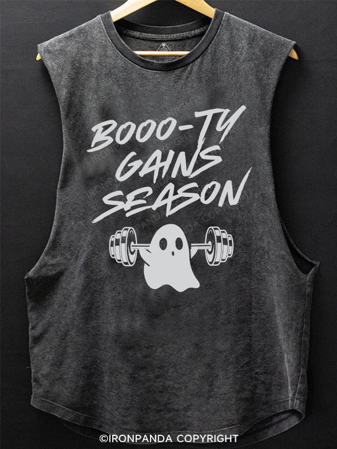 Booty Gains Season SCOOP BOTTOM COTTON TANK