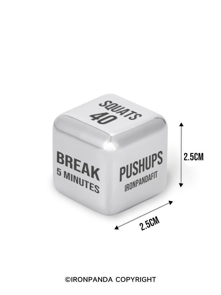 IronPanda Metal Workout Dice