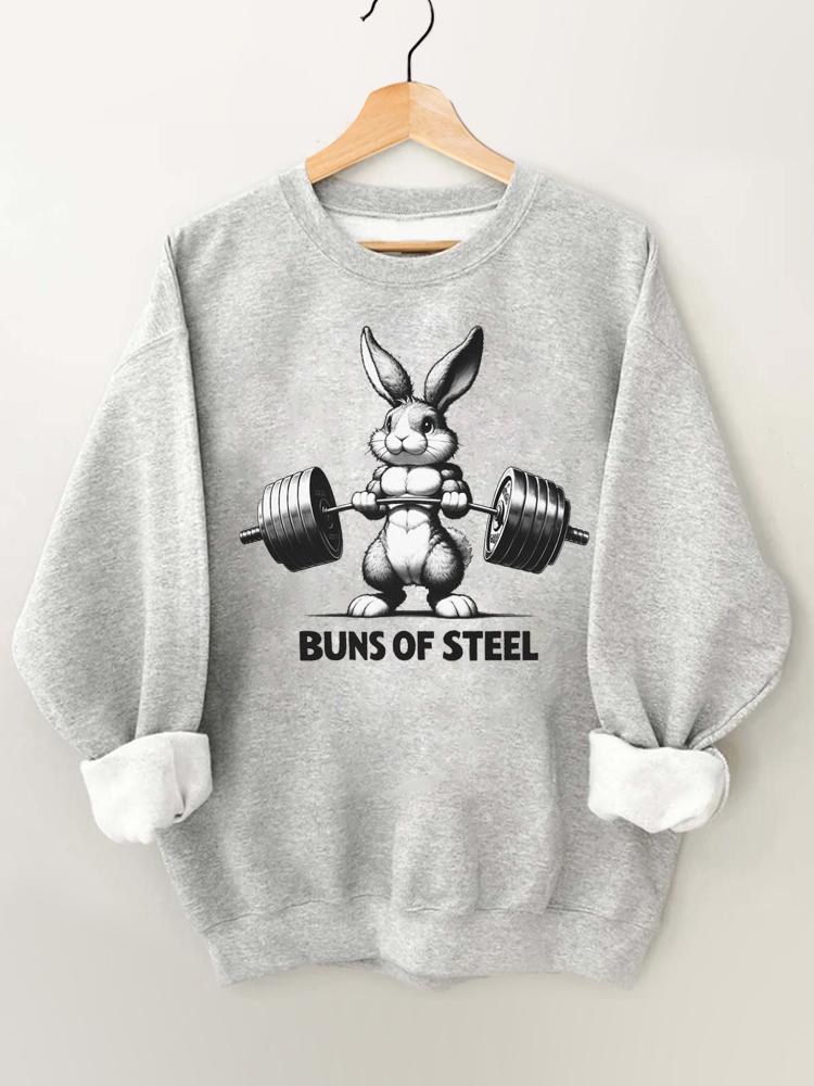 Buns of Steel Gym Sweatshirt
