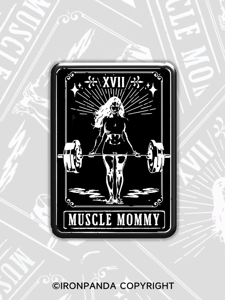 IronPanda Tarot Card Muscle Mom  Fridge Magnet