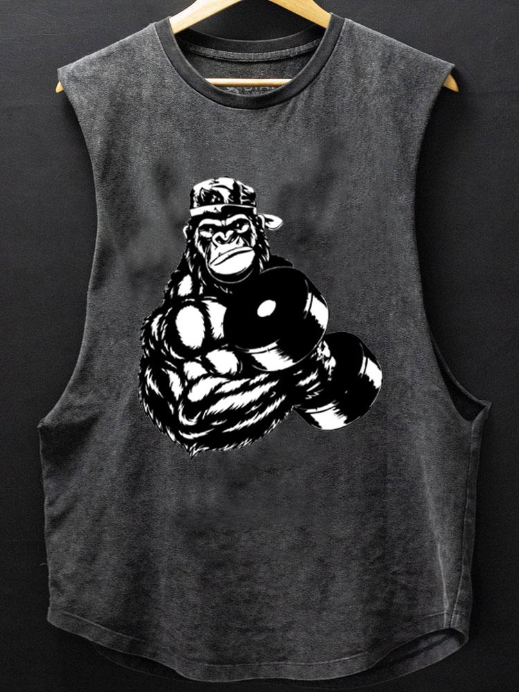Gorilla Body Builder SCOOP BOTTOM COTTON TANK