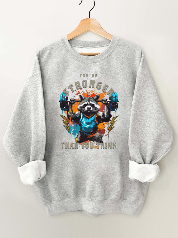 You're Stronger Than You Think Vintage Gym Sweatshirt