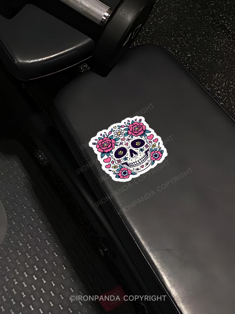 IronPanda skull Sticker