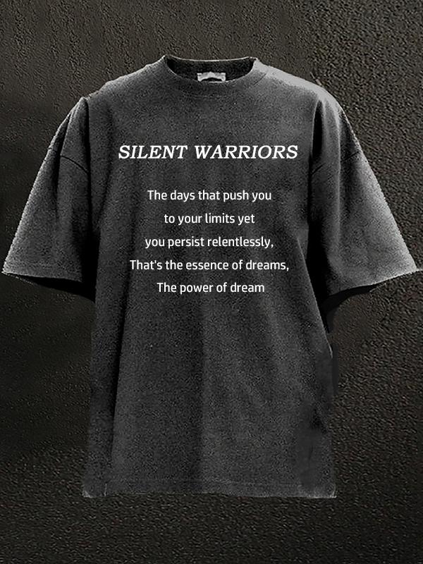 The Power of Dream Washed Gym Shirt