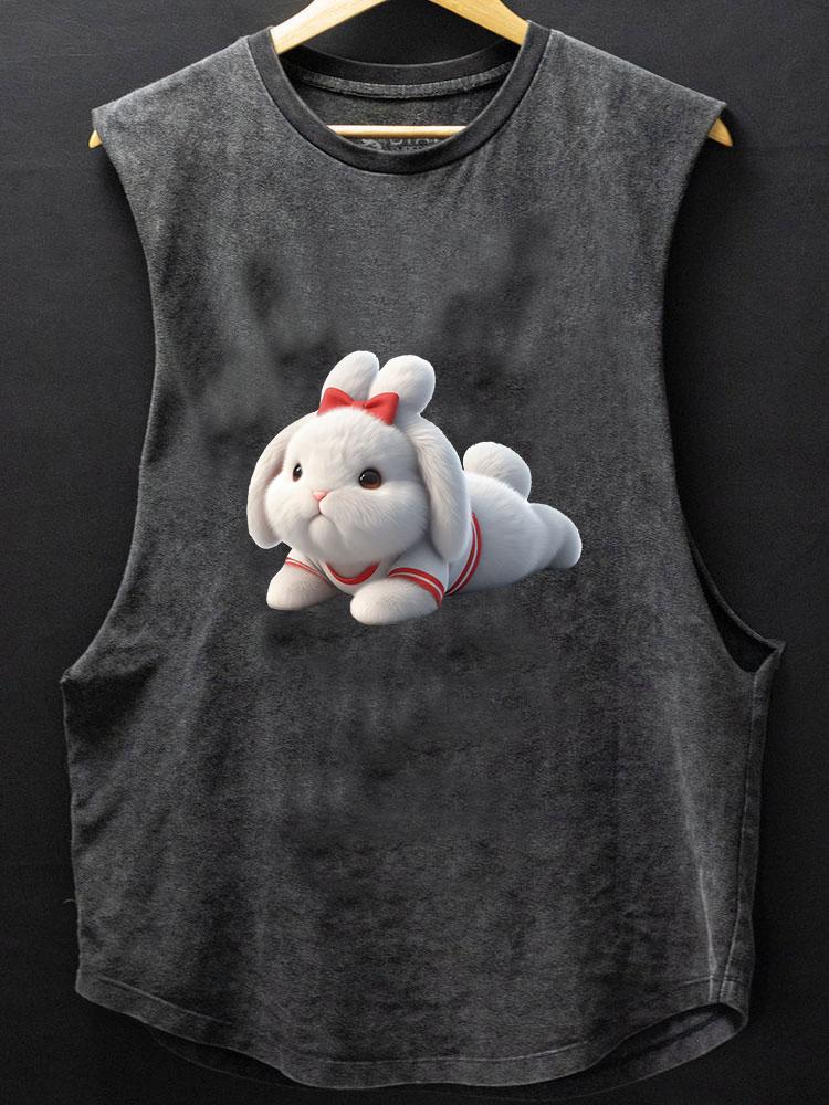 rabbit push-up BOTTOM COTTON TANK