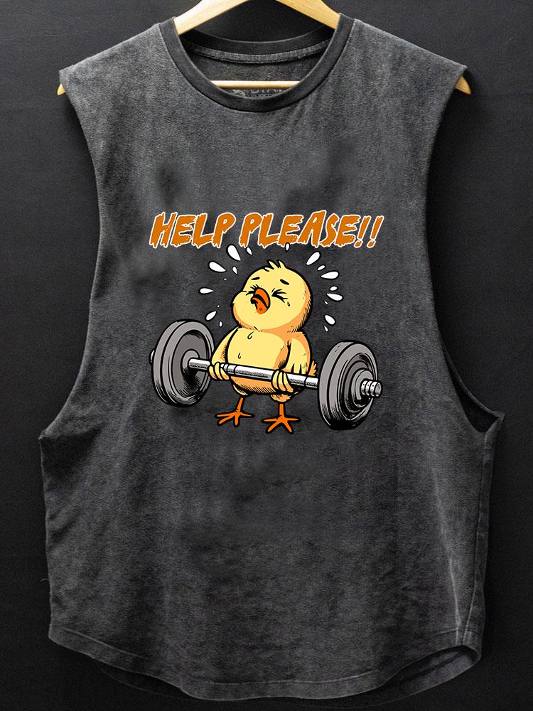 help please chick BOTTOM COTTON TANK