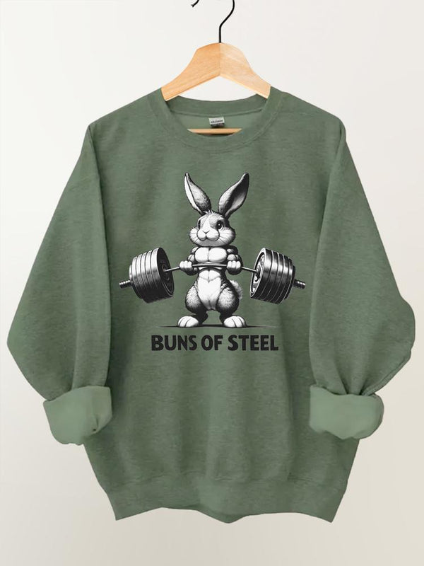 Buns of Steel Gym Sweatshirt