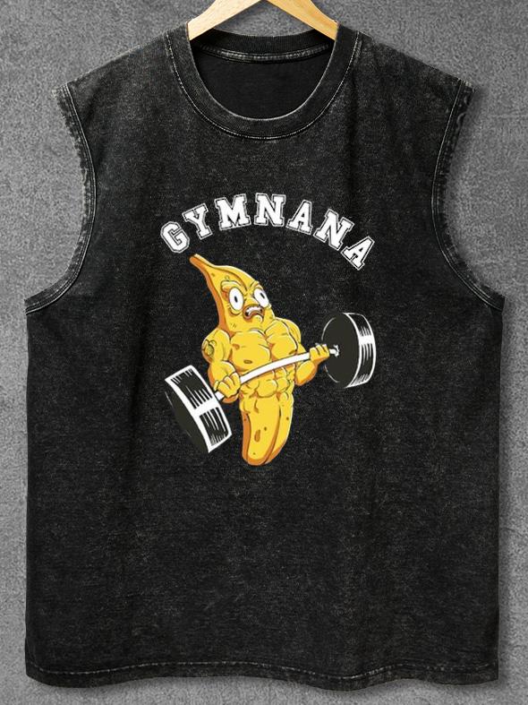 GYMNANA Washed Gym Tank