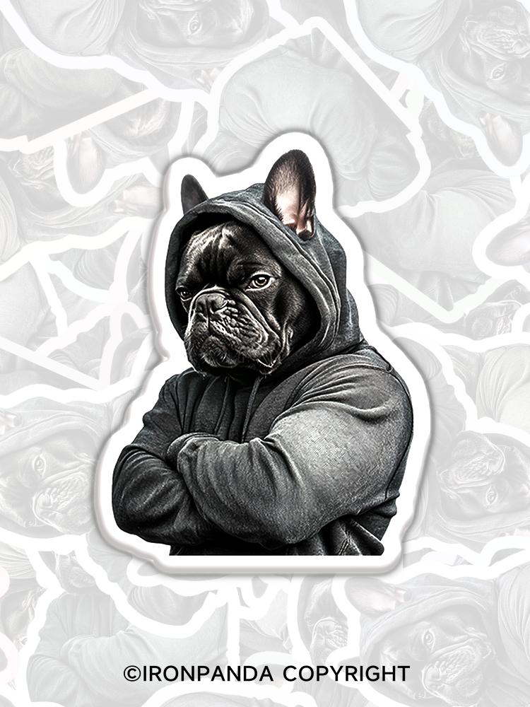 IronPanda bulldog Fridge Magnet