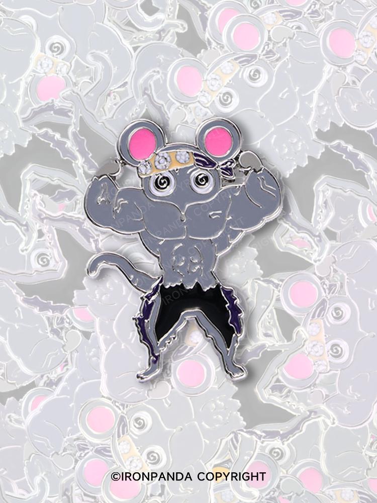 IronPanda GYM RAT Pin