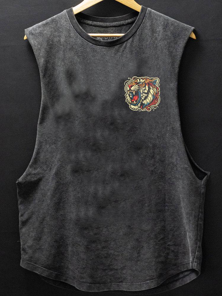 TIGER HEAD BOTTOM COTTON TANK