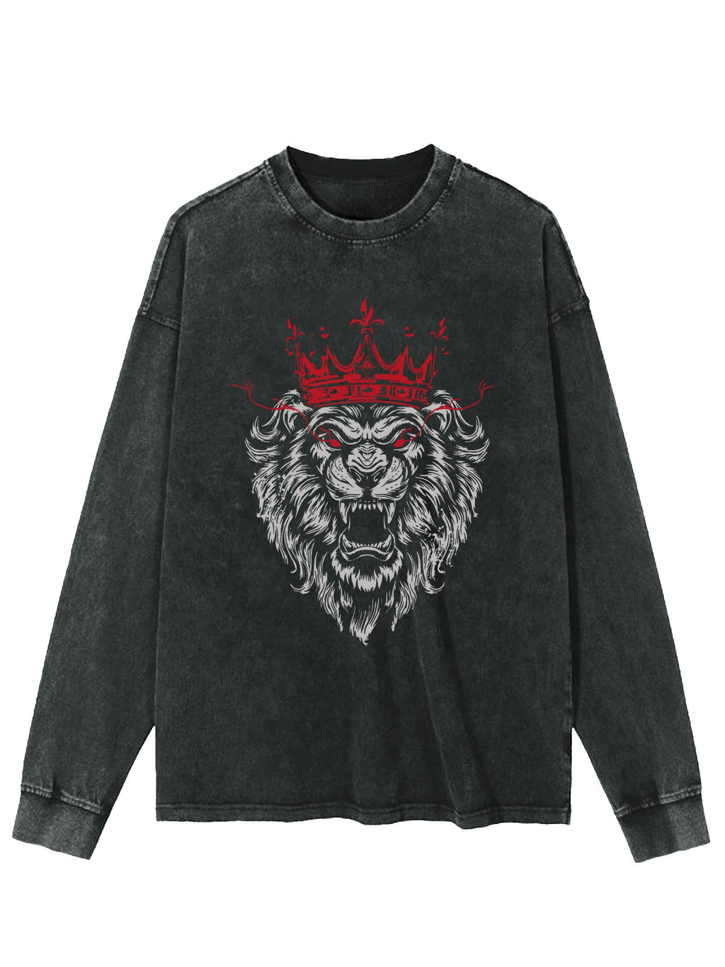 LION KING WASHED LONG SLEEVE SHIRT