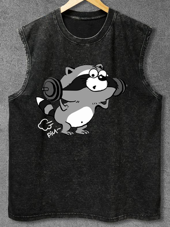 DON'T FART Washed Gym Tank