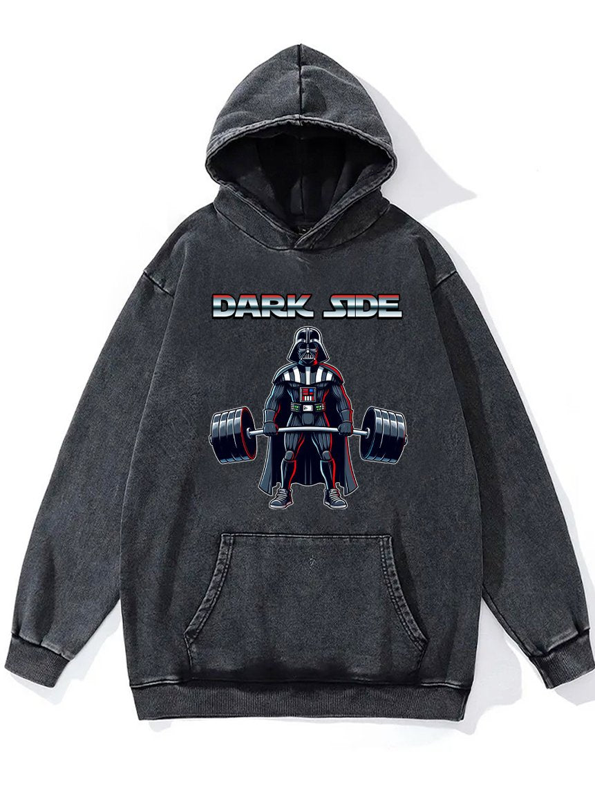 DARK SIDE VADER DEADLIFT Washed Gym Hoodie