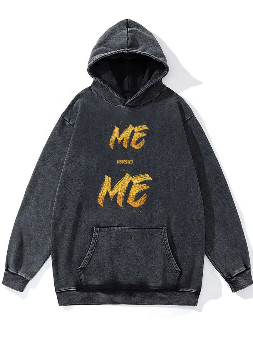 Me Versus Me Washed Gym Hoodie