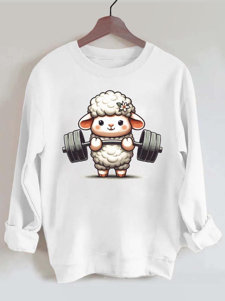 Sheep Gym Sweatshirt