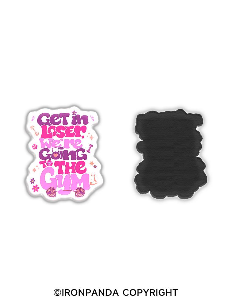 IronPanda We're Going to Gym Fridge Magnet
