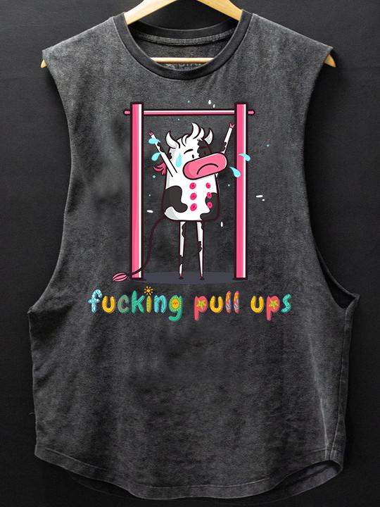 Fucking Pull UPS SCOOP BOTTOM COTTON TANK