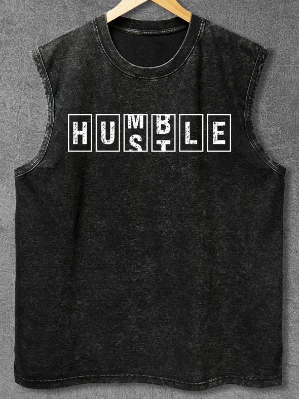 Humble Hustle Washed Gym Tank