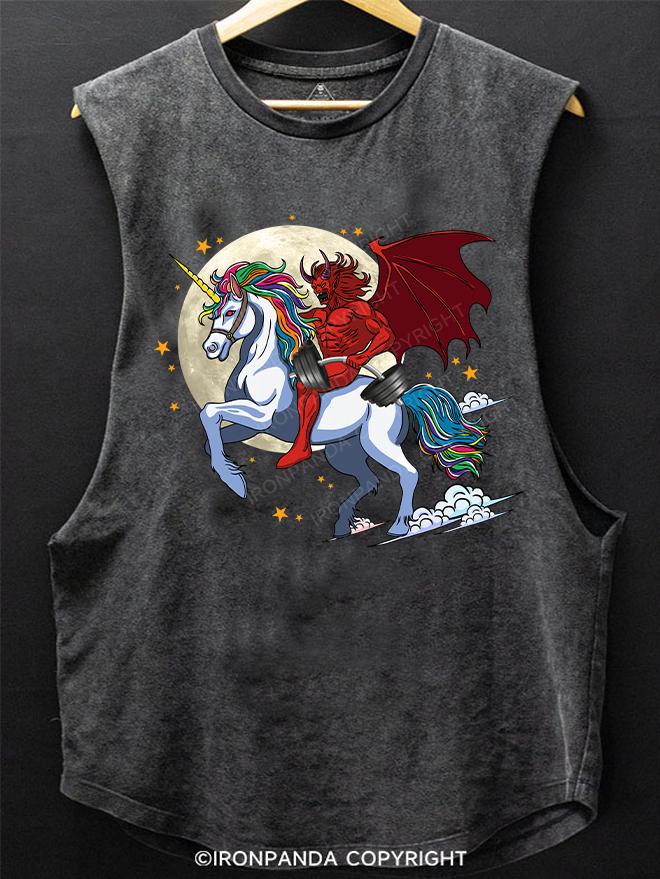 Devil Barbell SCOOP BOTTOM COTTON TANK