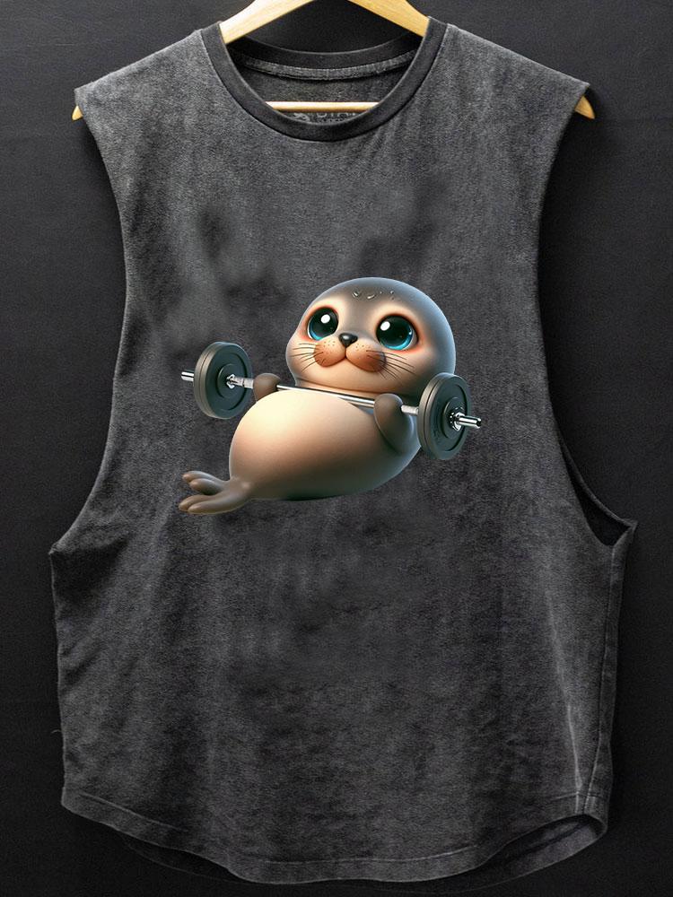 seal bench press BOTTOM COTTON TANK