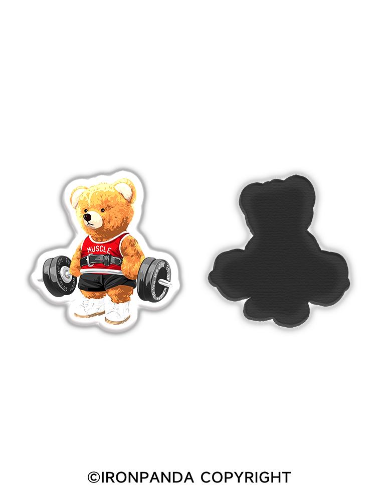 IronPanda Exercise Bear Fridge Magnet